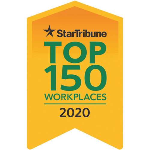 StarTribune Top 150 Workplaces 2020 Award
