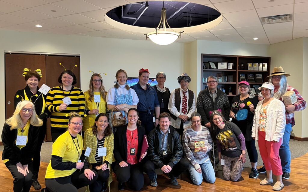 Mahoney Halloween Party - Mahoney threw a Halloween party this year. Some of our members of the Real Estate Solutions Team dressed up for the costume contest. It was a blast