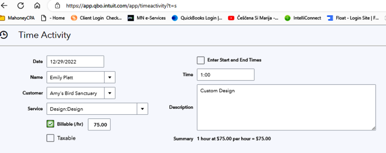How Do You Bill Your Clients for Time and Expenses in QuickBooks Online ...